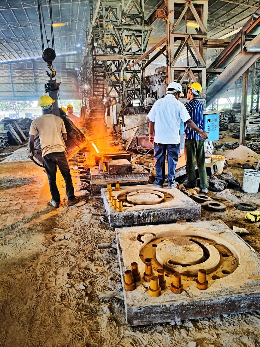 Heat Treatment and Fettling Facility