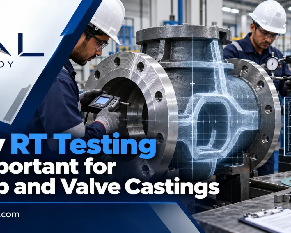RT Testing Is Important for Pump and Valve Castings