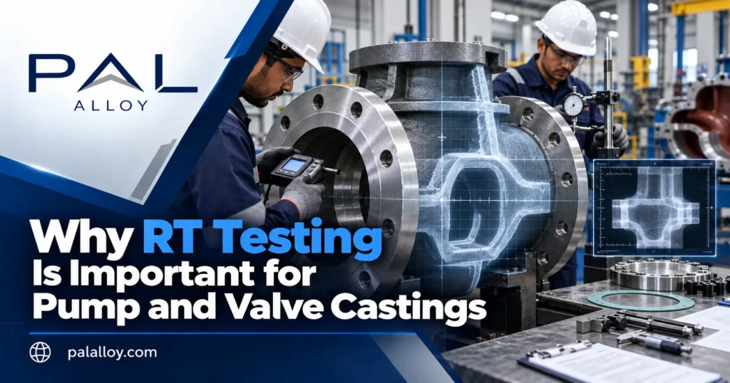 RT Testing Is Important for Pump and Valve Castings